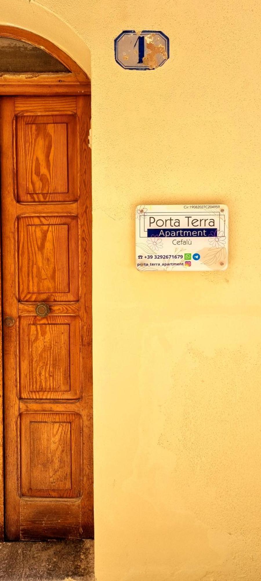 Porta Terra Apartment Cefalù Exteriör bild